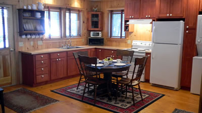 Locke Pond Maine Vacation Rental Interiors